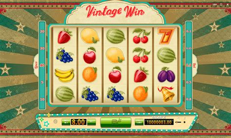 Vintage Win  игровой автомат BF Games